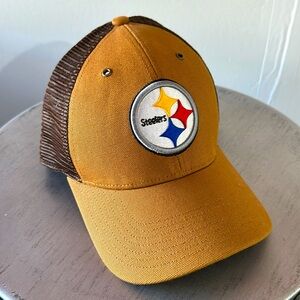 Steelers Carhartt NFL 1947 mesh canvas hat